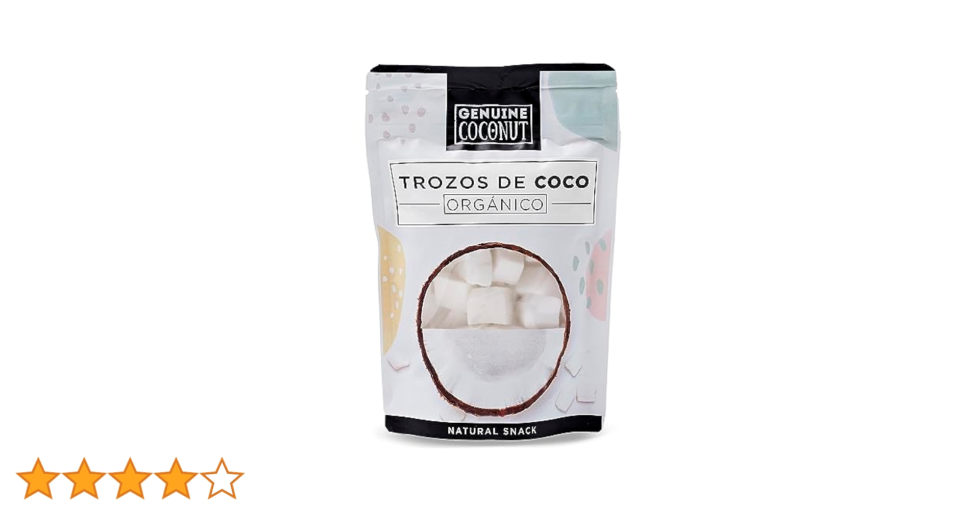 coconut様　ご確認用♡ Genuine Coconut Organic Coconut Chunks - 5 x 100g : Amazon